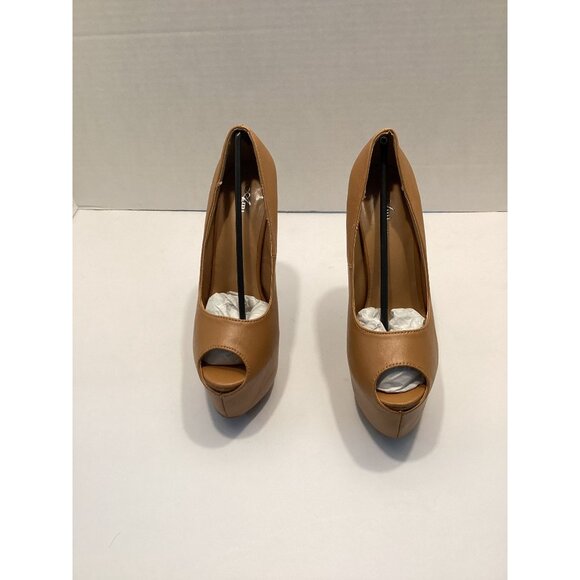 AMI CLUBWEAR CAMEL HEELS SIZE 7 - Picture 10 of 10
